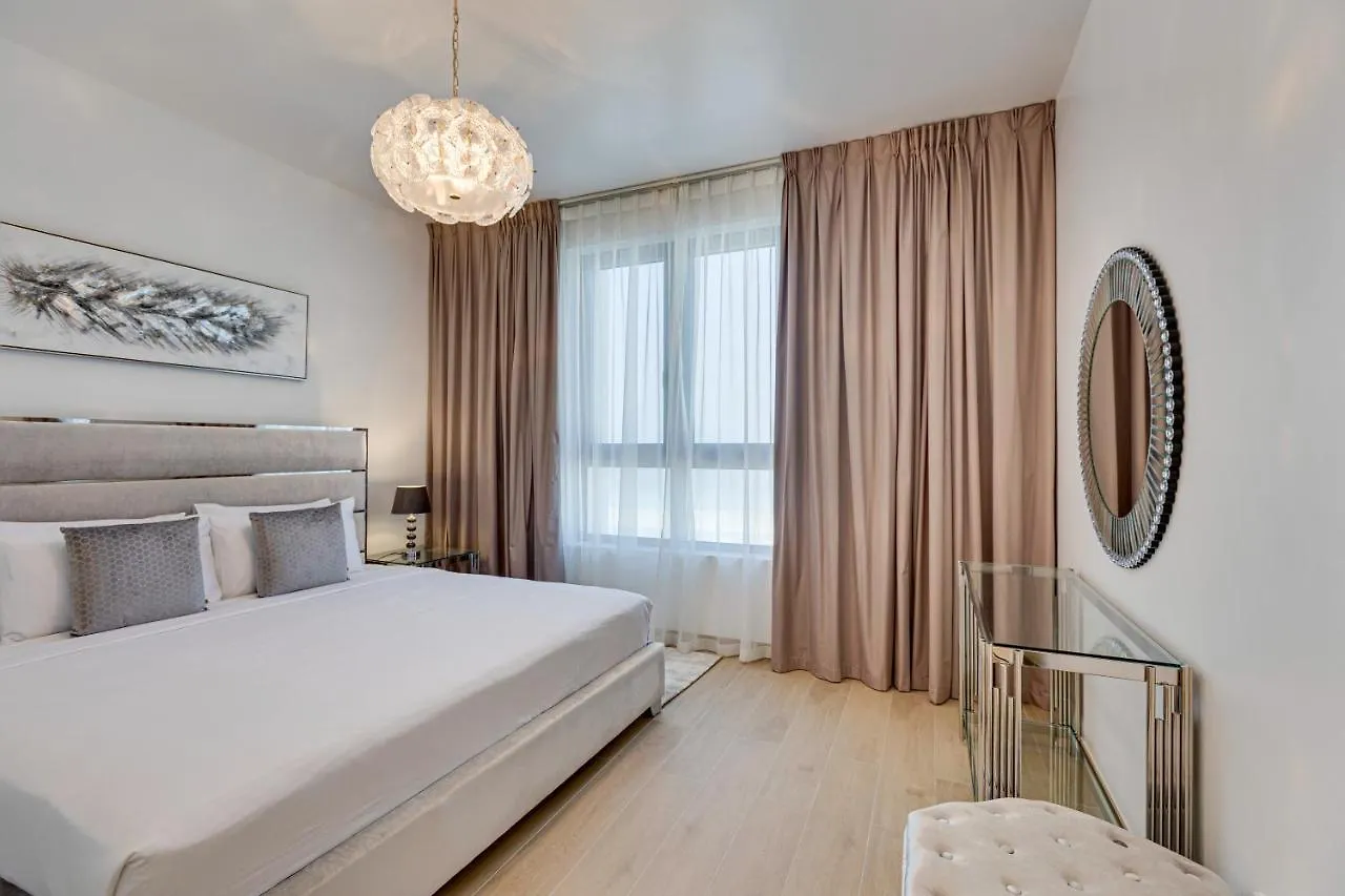 Apartman Lovely Sea View Apt La Cote 1 La Mer 1Min To Beach Dubaj Egyesült Arab Emírségek